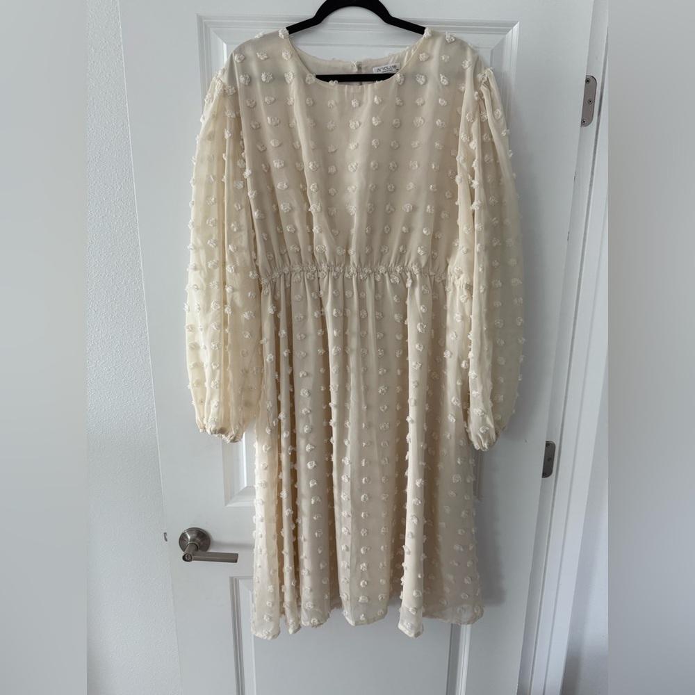 Elegant Cream Dress